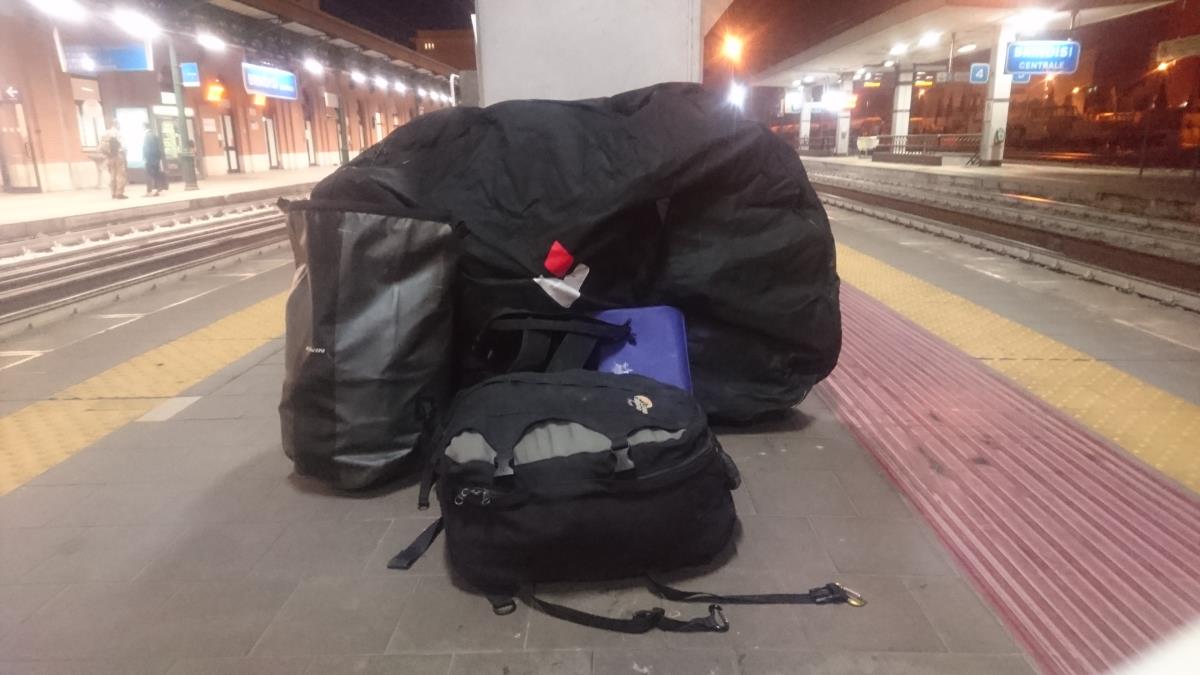 Great bike bags for train travel